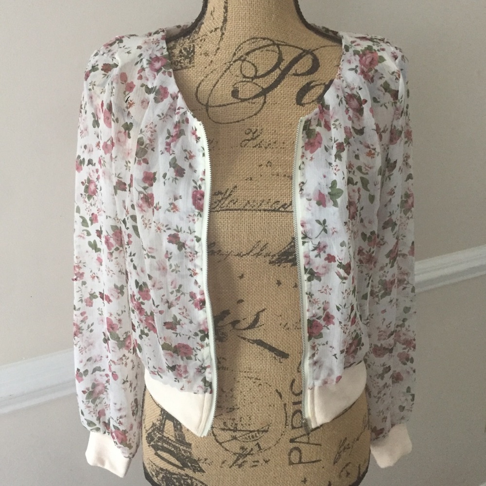 Floral Bomber Jacket 🌺